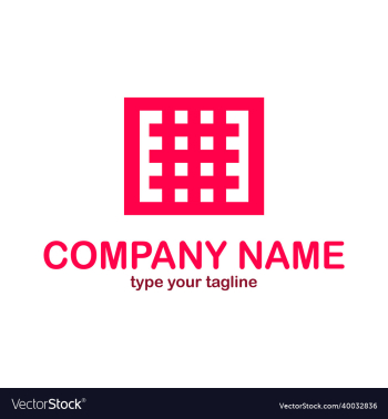 simple red color hashtag sign logo design simple red color hashtag sign logo design