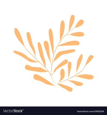simple silhouette botanical branch leaf drawing simple silhouette botanical branch leaf drawing