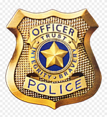 Simplified Police Badge For Kids - Police Badge Printable Simplified Police Badge For Kids - Police Badge Printable