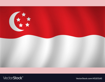 singapore flag background