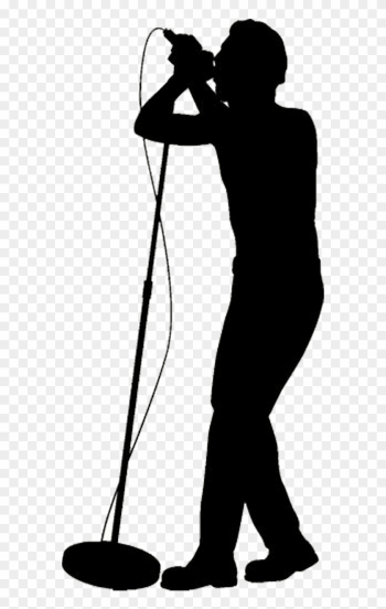 Singer Silhouette Singing Male Clip Art - Singer Silhouette Png Singer Silhouette Singing Male Clip Art - Singer Silhouette Png