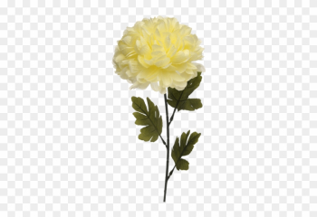 Single Ball Mum Artificial Flower Stem - Lady Banks' Rose Single Ball Mum Artificial Flower Stem - Lady Banks' Rose