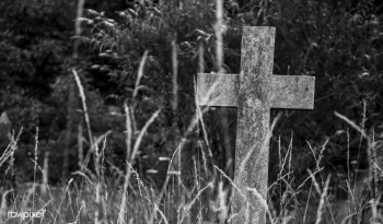 Single stone cross in the forest | Free stock photo - 526890 Single stone cross in the forest | Free stock photo - 526890