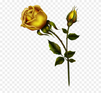 Single Yellow Rose Clipart - Metal Rose Png Single Yellow Rose Clipart - Metal Rose Png