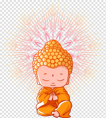 Sitting Buddha , Buddhism Buddhas Birthday Buddhist meditation, Little Buddha meditation transparent background PNG clipart