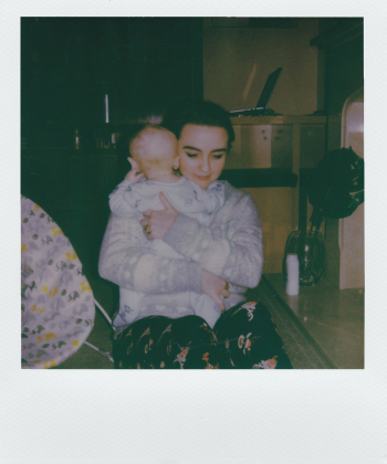 Sitting Woman Holding Baby Screenshot Sitting Woman Holding Baby Screenshot