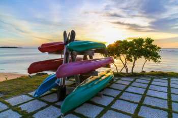 Six Assorted Kayak Boats Six Assorted Kayak Boats