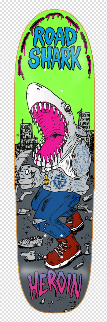 Skateboarding Heroin Shark State of Palestine, skateboard transparent background PNG clipart