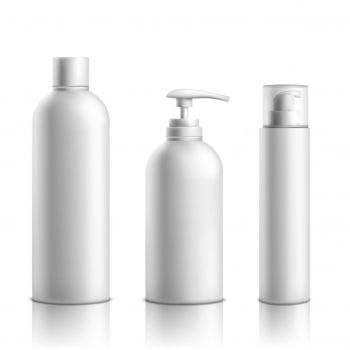 Skincare cosmetics products line packaging Free Vector