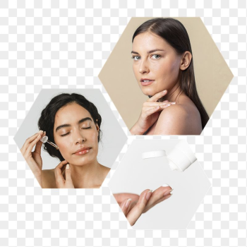 Skincare routine png badge sticker, | Free PNG - rawpixel