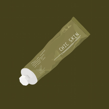 Skincare tube clipart, aesthetic beauty | Free Vector Illustration - rawpixel