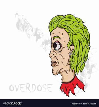 skinny man due to overdose
