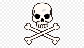 Skull and Bones Skull and crossbones Human skull symbolism Emoji - drawing light bulb 