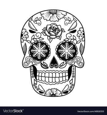 skull day of the dead