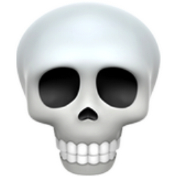 Skull Emoji (U+1F480)