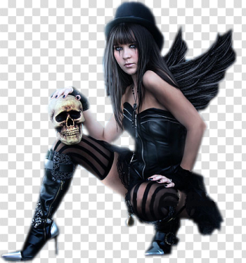 Skull Girl (PNG) | Official PSDs Skull Girl (PNG) | Official PSDs