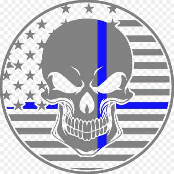Skull Symbol png download - 1644*1644 - Free Transparent Thin Blue ...