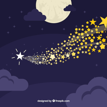 Sky background with stars Sky background with stars