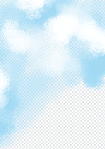 Sky Blue Cloud, Watercolor blue sky and white clouds, abstract painting, watercolor Painting, texture, blue png