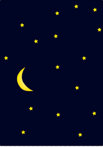 Sky Crescent Star Wallpaper - Night Stars Cliparts Sky Crescent Star Wallpaper - Night Stars Cliparts