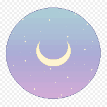Sky Pixel art Aesthetics - moon Sky Pixel art Aesthetics - moon