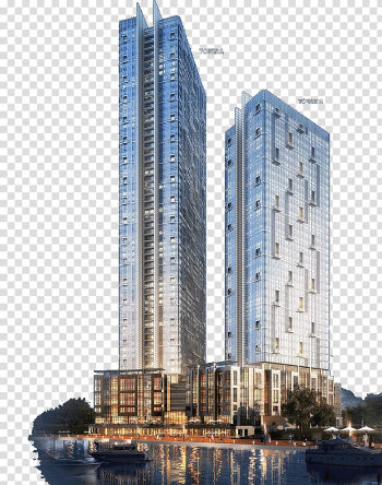 Sky Tower Horizon Towers Tamouh Sales Centre Building Arabian Desert Safari, dubai transparent background PNG clipart