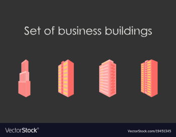 Skyscrapers buildings towers city business vector image Skyscrapers buildings towers city business vector image