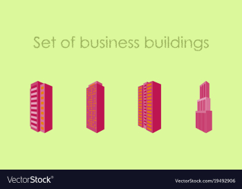 Skyscrapers buildings towers city business vector image Skyscrapers buildings towers city business vector image