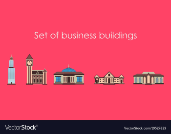 Skyscrapers buildings towers city business vector image Skyscrapers buildings towers city business vector image
