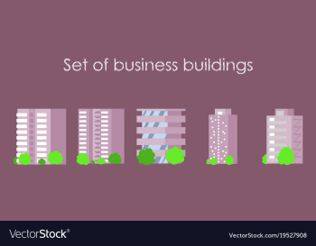 Skyscrapers buildings towers city business vector image Skyscrapers buildings towers city business vector image