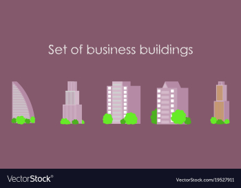 Skyscrapers buildings towers city business vector image Skyscrapers buildings towers city business vector image