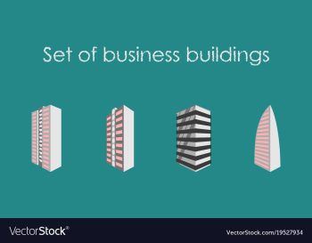 Skyscrapers buildings towers city business vector image Skyscrapers buildings towers city business vector image