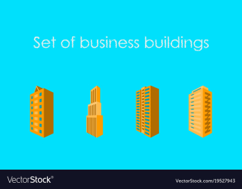 Skyscrapers buildings towers city business vector image Skyscrapers buildings towers city business vector image