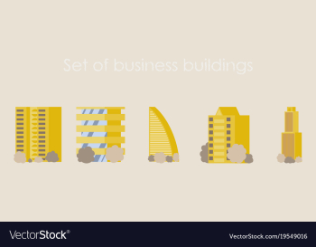 Skyscrapers buildings towers city business vector image Skyscrapers buildings towers city business vector image