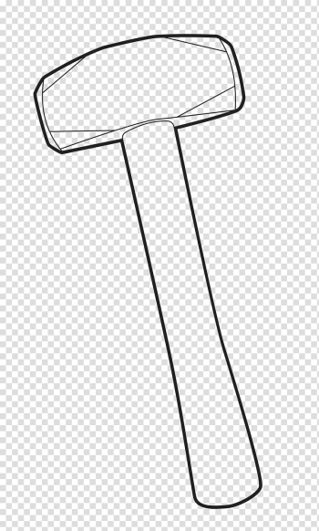 Sledgehammer Line art , hammer transparent background PNG clipart Sledgehammer Line art , hammer transparent background PNG clipart