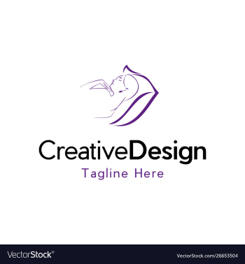 Sleep beauty care logo design vector image Sleep beauty care logo design vector image
