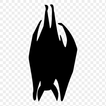 Sleeping bat png silhouette sticker, | Free PNG - rawpixel Sleeping bat png silhouette sticker, | Free PNG - rawpixel