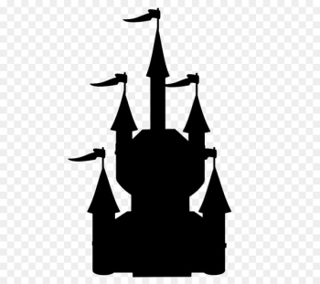 Sleeping Beauty Castle, Cinderella Castle, Castle, Silhouette, Art PNG