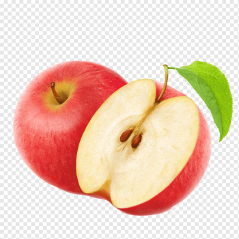 sliced apple with leaf, Apple juice Green Purxe9e, apple, natural Foods, food, green Apple png