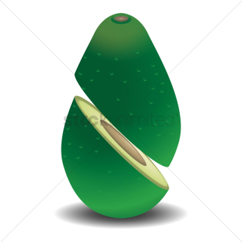 Sliced avacado