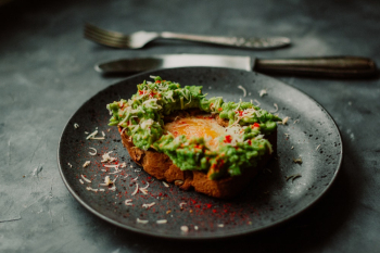 Sliced Bread With Avocado Sliced Bread With Avocado
