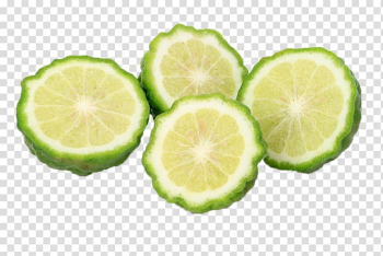 Sliced citrus fruit , Key lime Juice Bergamot orange Lemon, Fresh lemon transparent background PNG clipart