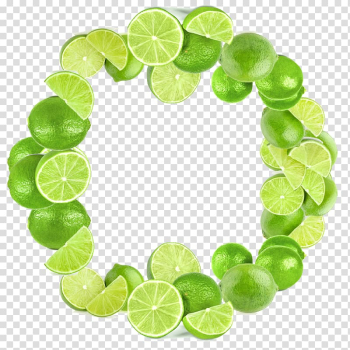 Sliced green limes, Lemon-lime drink, Lime ring transparent background PNG clipart Sliced green limes, Lemon-lime drink, Lime ring transparent background PNG clipart