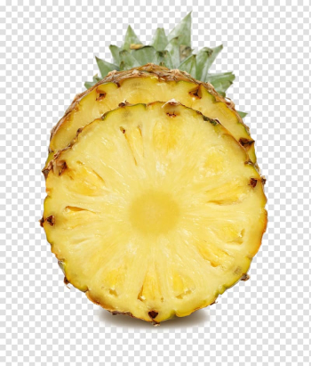 Sliced pineapple, Pineapple Juice Fruit Slice, Fresh pineapple fruit transparent background PNG clipart