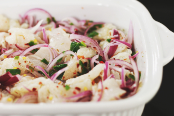 Sliced Vegetables in White Ceramic Bowl Sliced Vegetables in White Ceramic Bowl