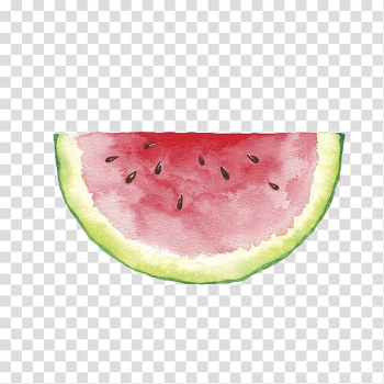 Sliced watermelon fruit , Painter Painting Idea Drawing, Watercolor half watermelon transparent background PNG clipart