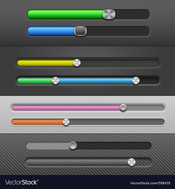 slider bars slider bars