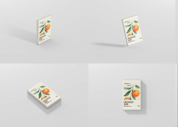 Slim Packaging Boxes Mockups