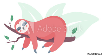Sloth animal sleep Sloth animal sleep