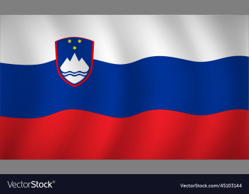 slovenia flag background